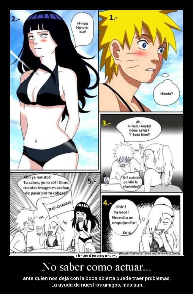 No saber como actuar... - 