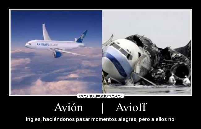 Avión | Avioff -