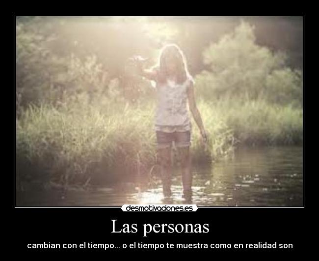 Las personas -