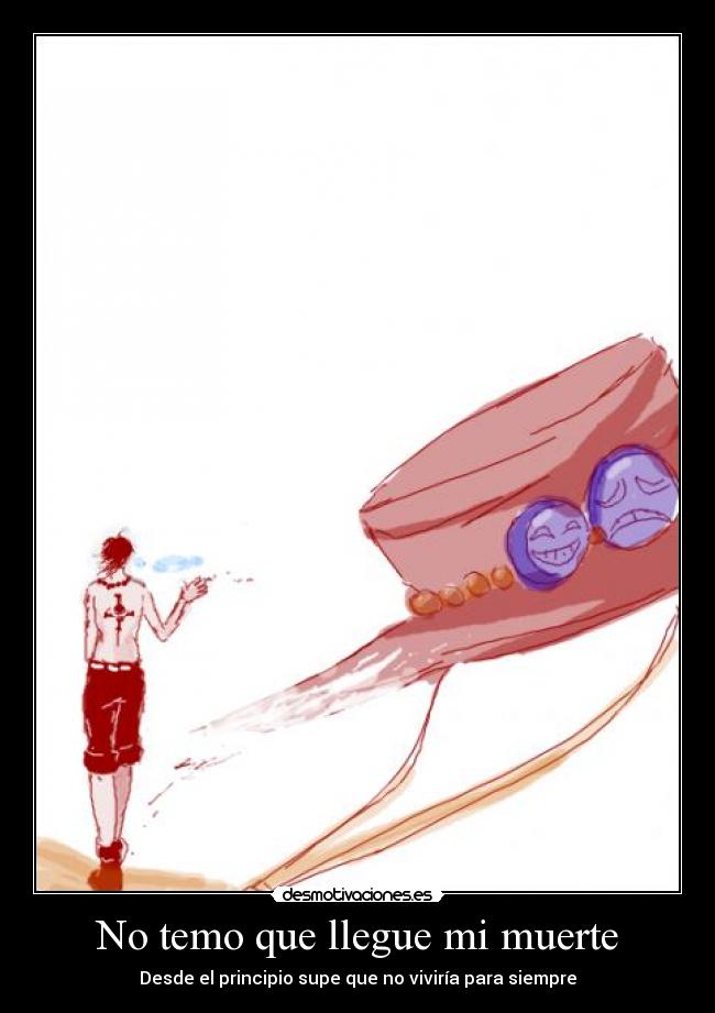 carteles muerte one piece ace retu goodhell resubido por una errata desmotivaciones