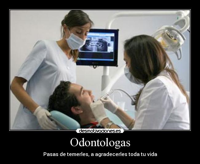 carteles odontologas desmotivaciones