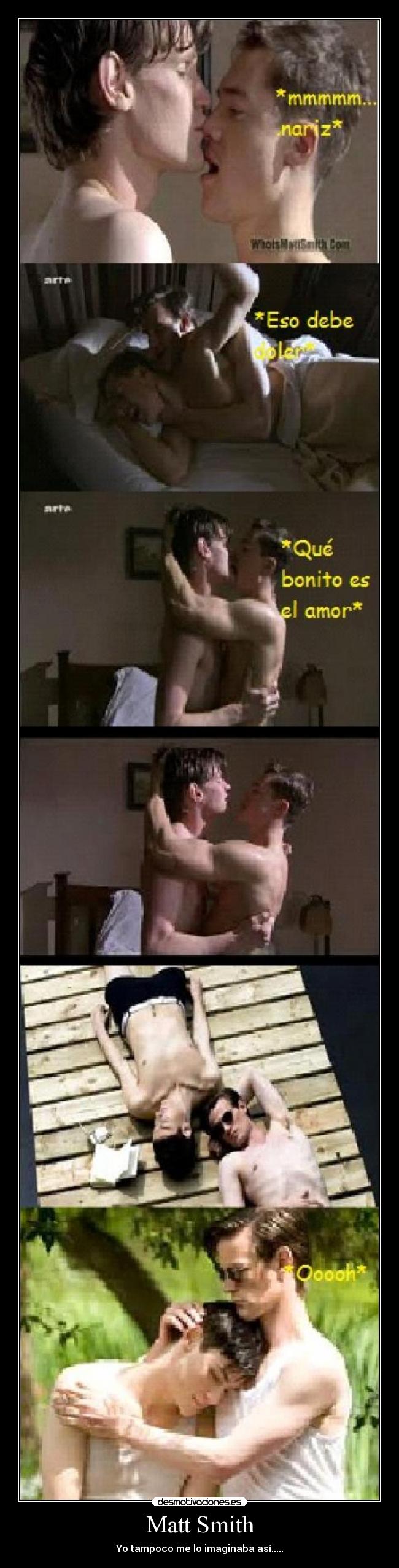 Matt Smith - Yo tampoco me lo imaginaba así.....