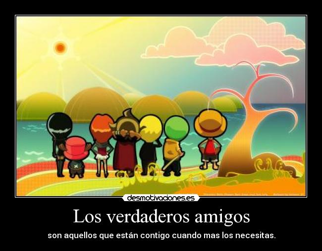 Los verdaderos amigos - 