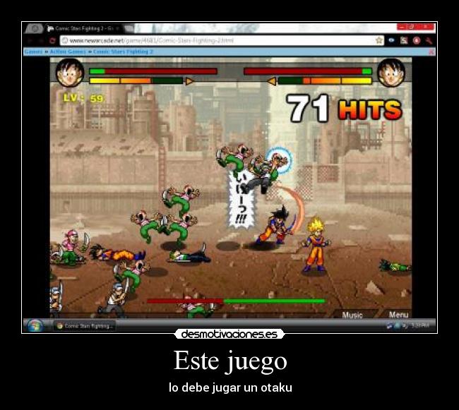 Este juego - lo debe jugar un otaku