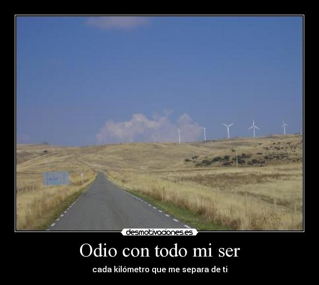 carteles odio hates desmotivaciones