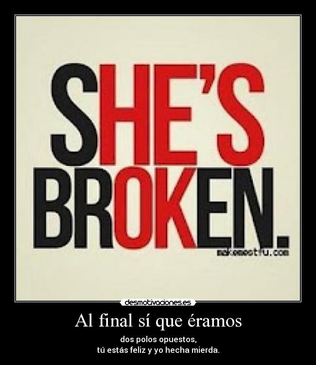 Al final sí que éramos - 