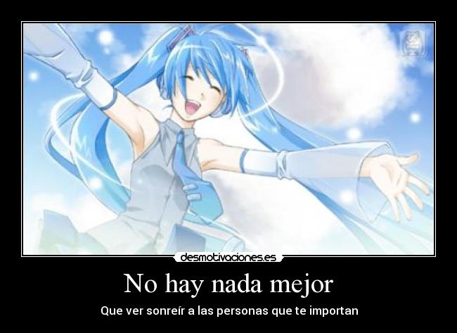 No hay nada mejor -