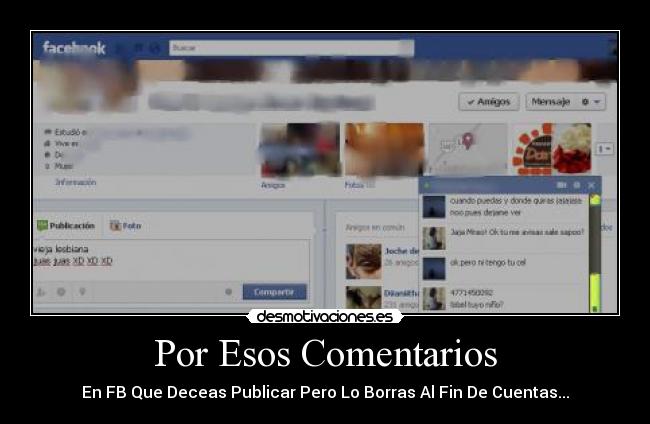 Por Esos Comentarios -