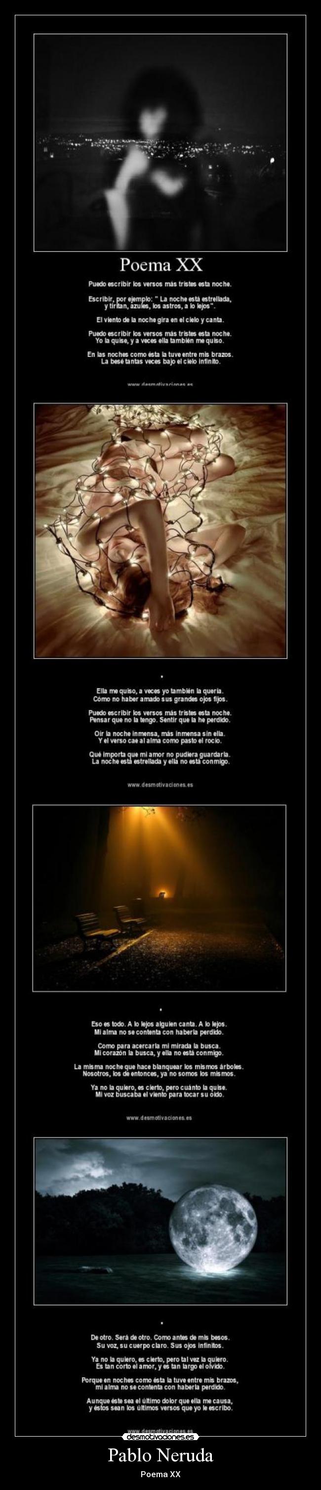 Pablo Neruda - Poema XX