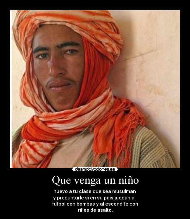 Que venga un niño -