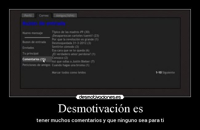 Desmotivación es -
