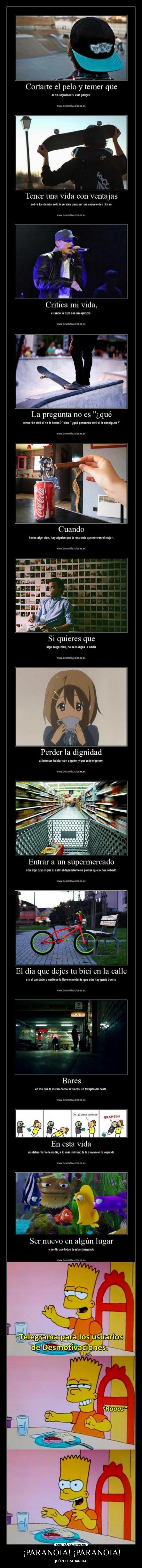 ¡PARANOIA! ¡PARANOIA! - ¡SÚPER PARANOIA!