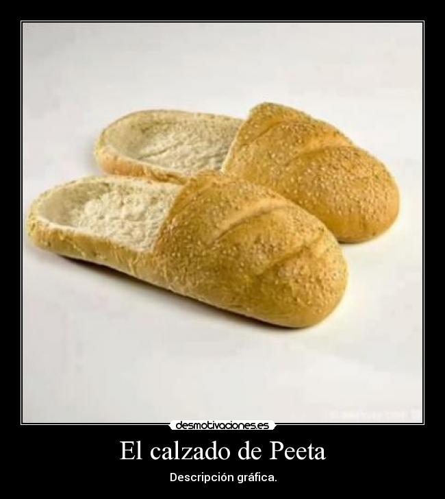 El calzado de Peeta -
