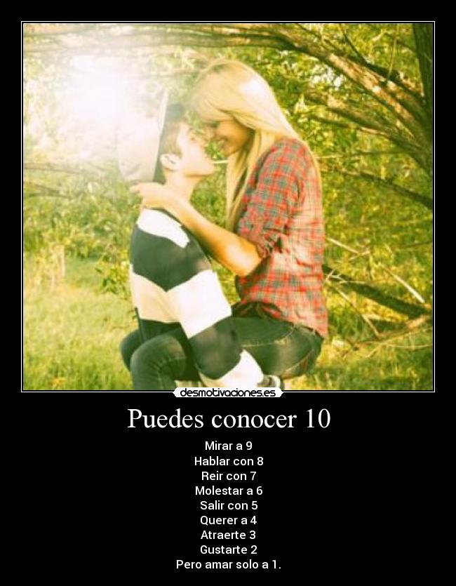 Puedes conocer 10 -