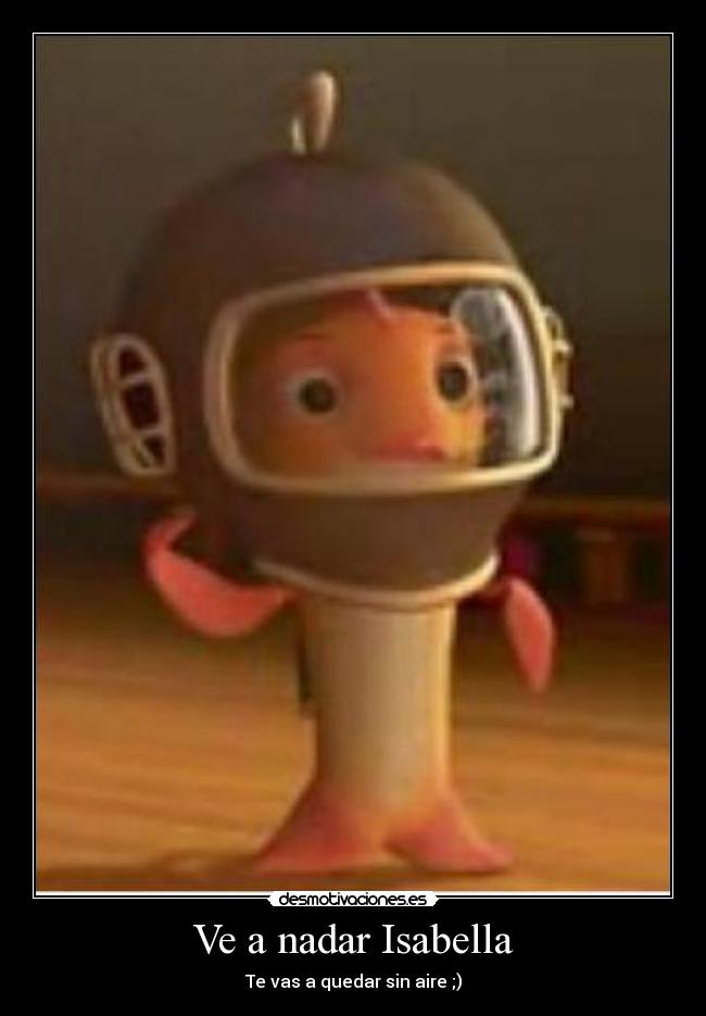 Ve a nadar Isabella -