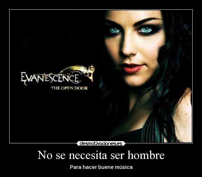 No se necesita ser hombre - 