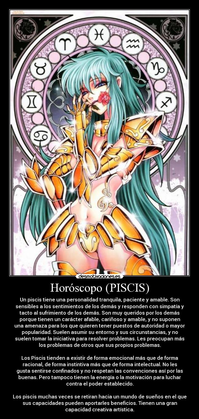 Horóscopo (PISCIS) - 