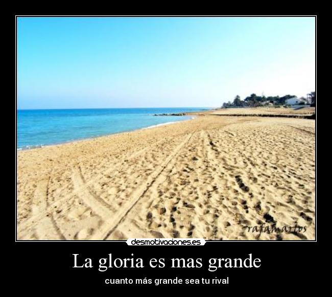 La gloria es mas grande -