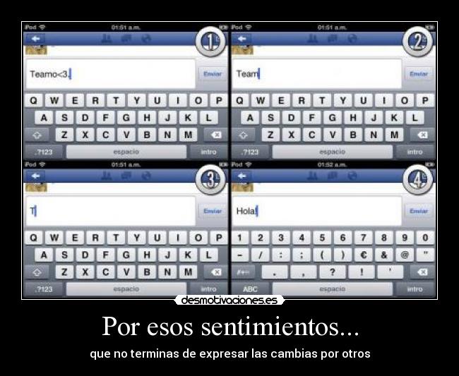 Por esos sentimientos... - 