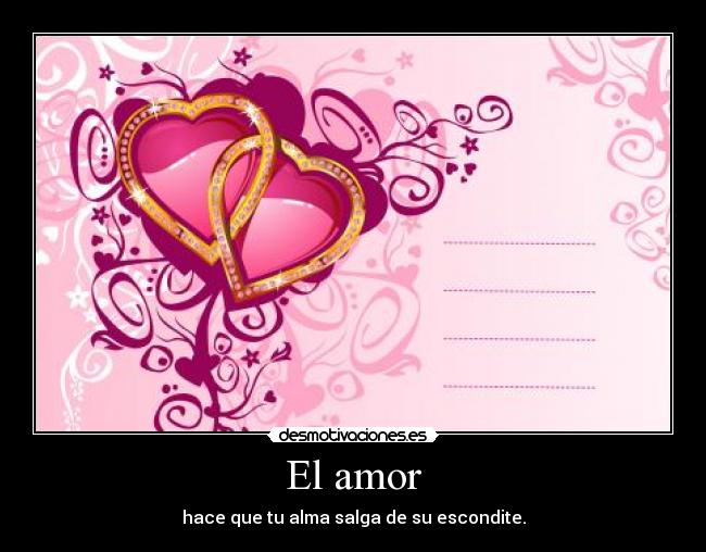 El amor - 