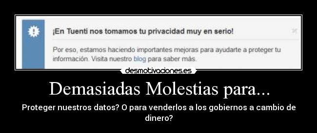 Demasiadas Molestias para... - 