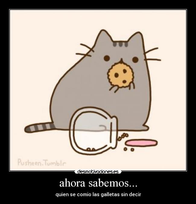 carteles pusheen desmotivaciones