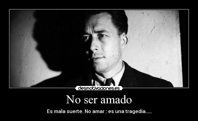 No ser amado - 