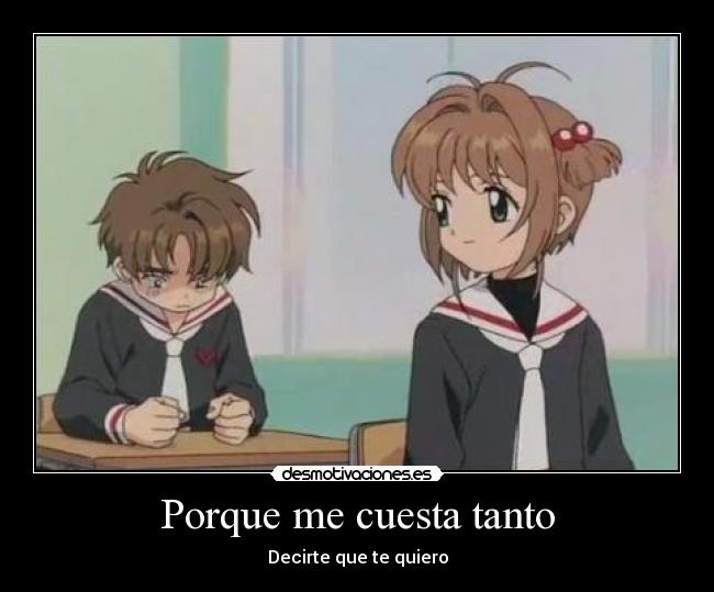 Porque me cuesta tanto -