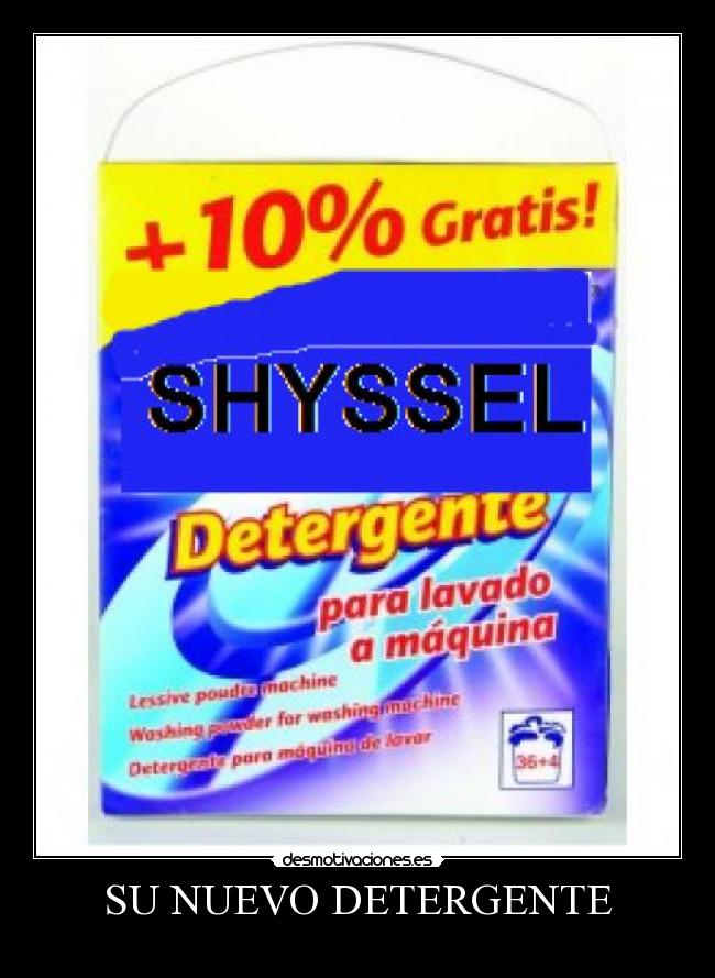 SU NUEVO DETERGENTE - 