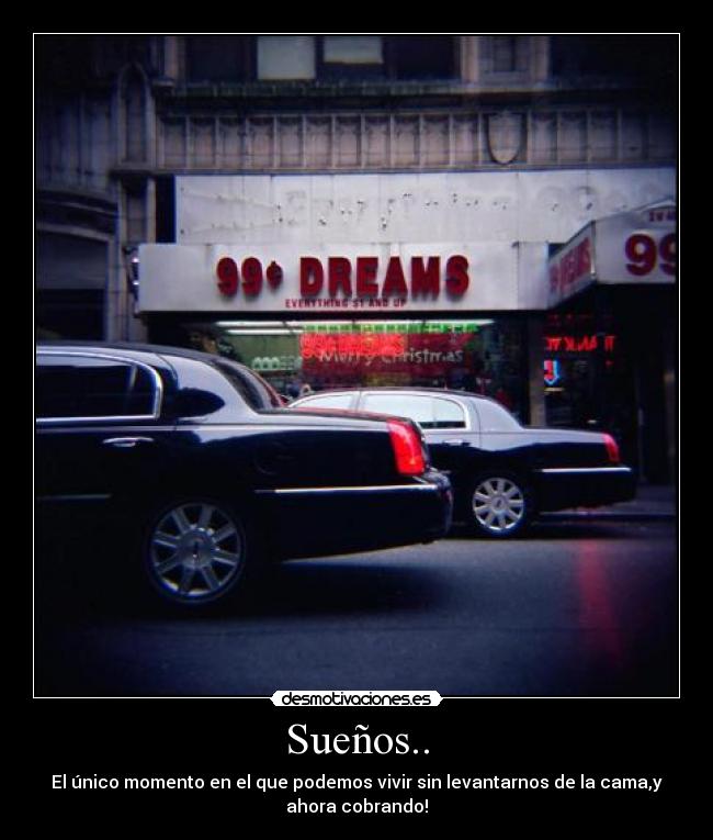 carteles dreams desmotivaciones