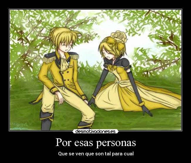 Por esas personas -