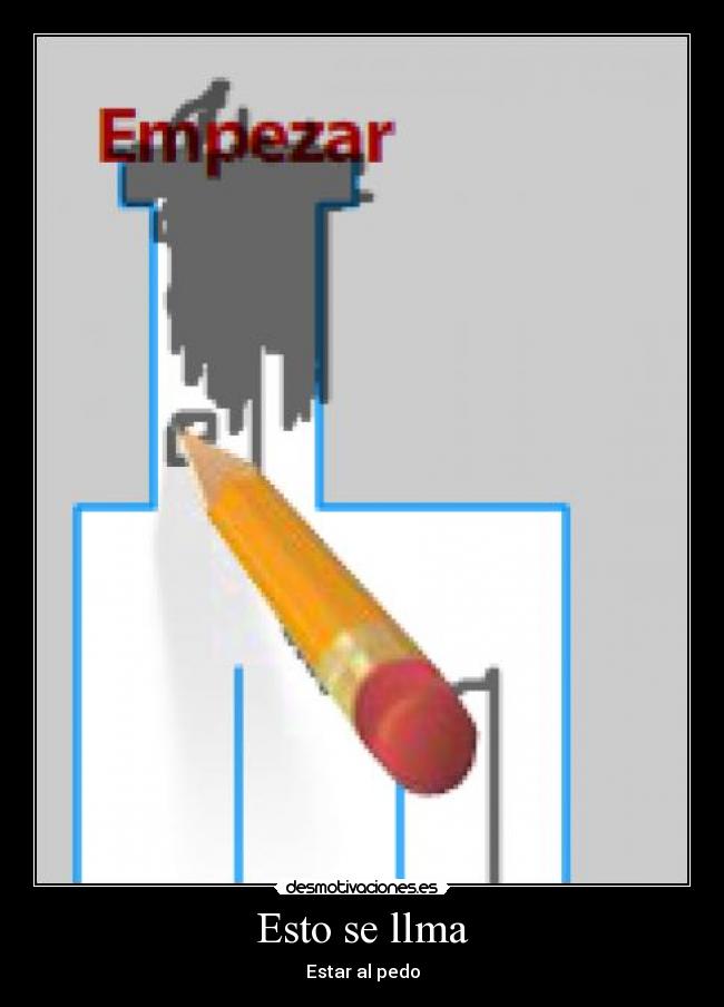 Esto se llma - Estar al pedo