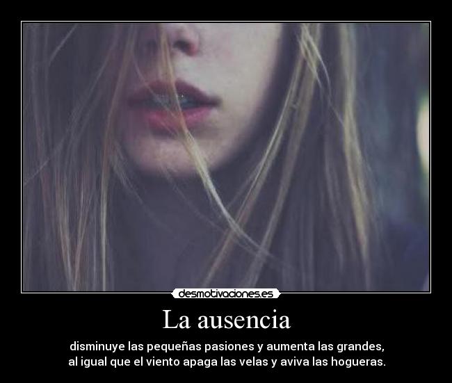 carteles ausencia se que este cartel excita desmotivaciones