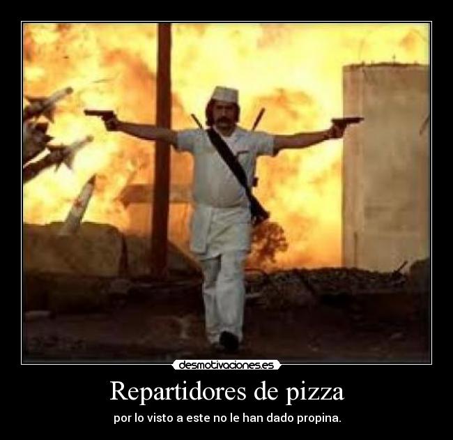 Repartidores de pizza - 