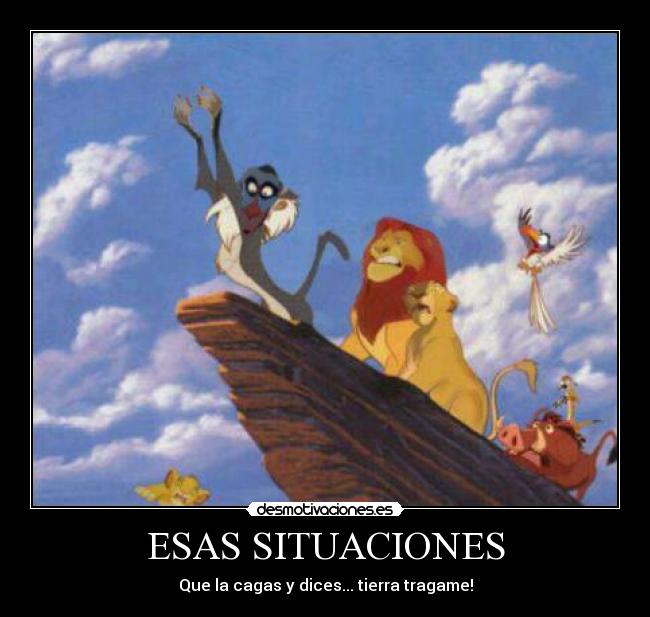 ESAS SITUACIONES -
