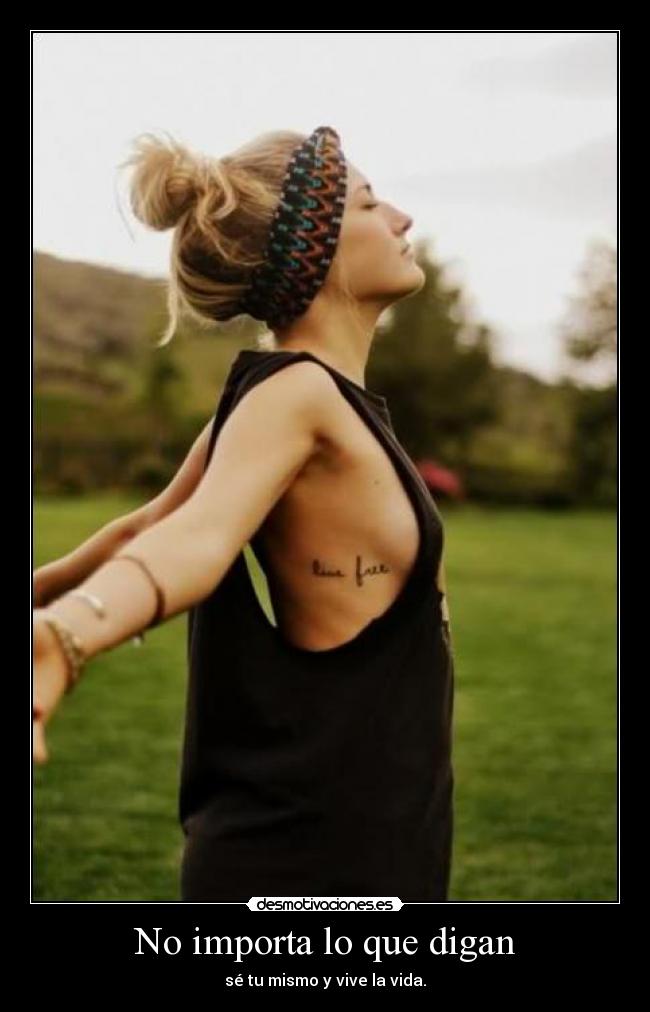 No importa lo que digan - 