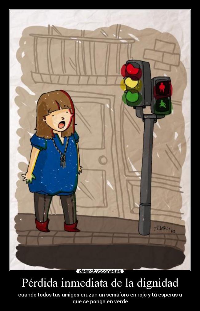 Pérdida inmediata de la dignidad -