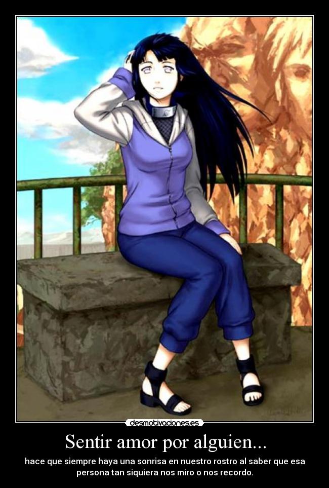 Sentir amor por alguien... -