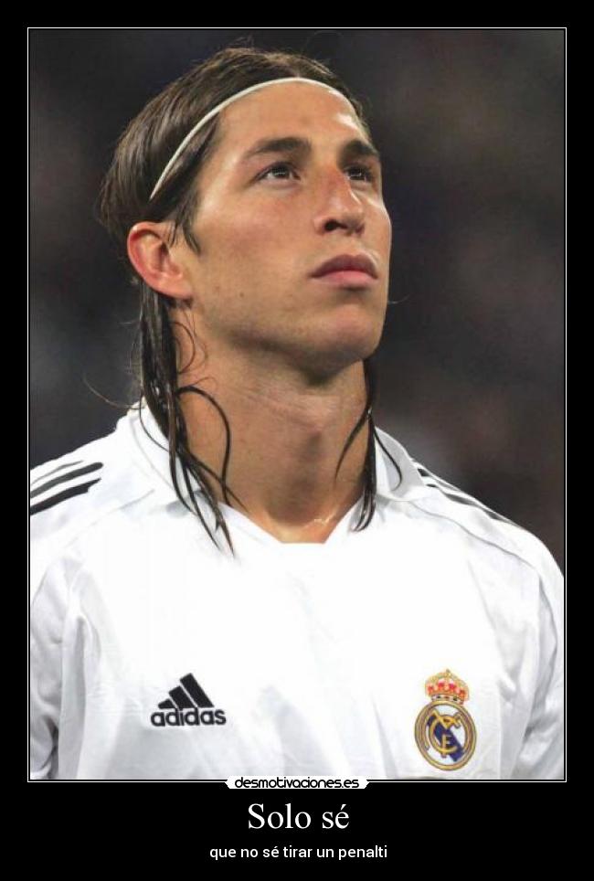 Solo sé - que no sé tirar un penalti