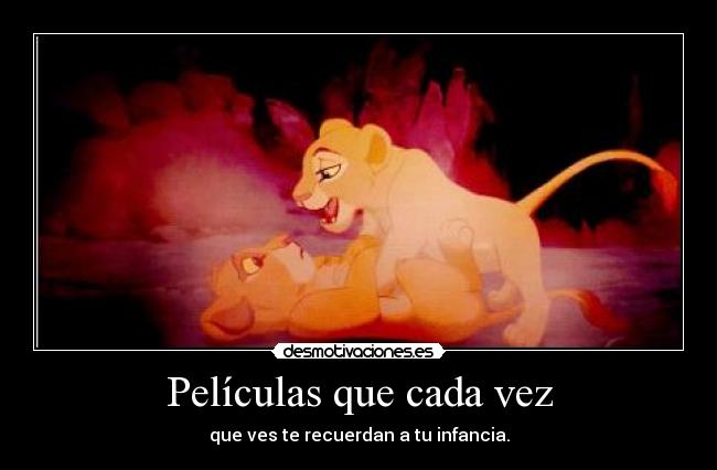 Películas que cada vez -