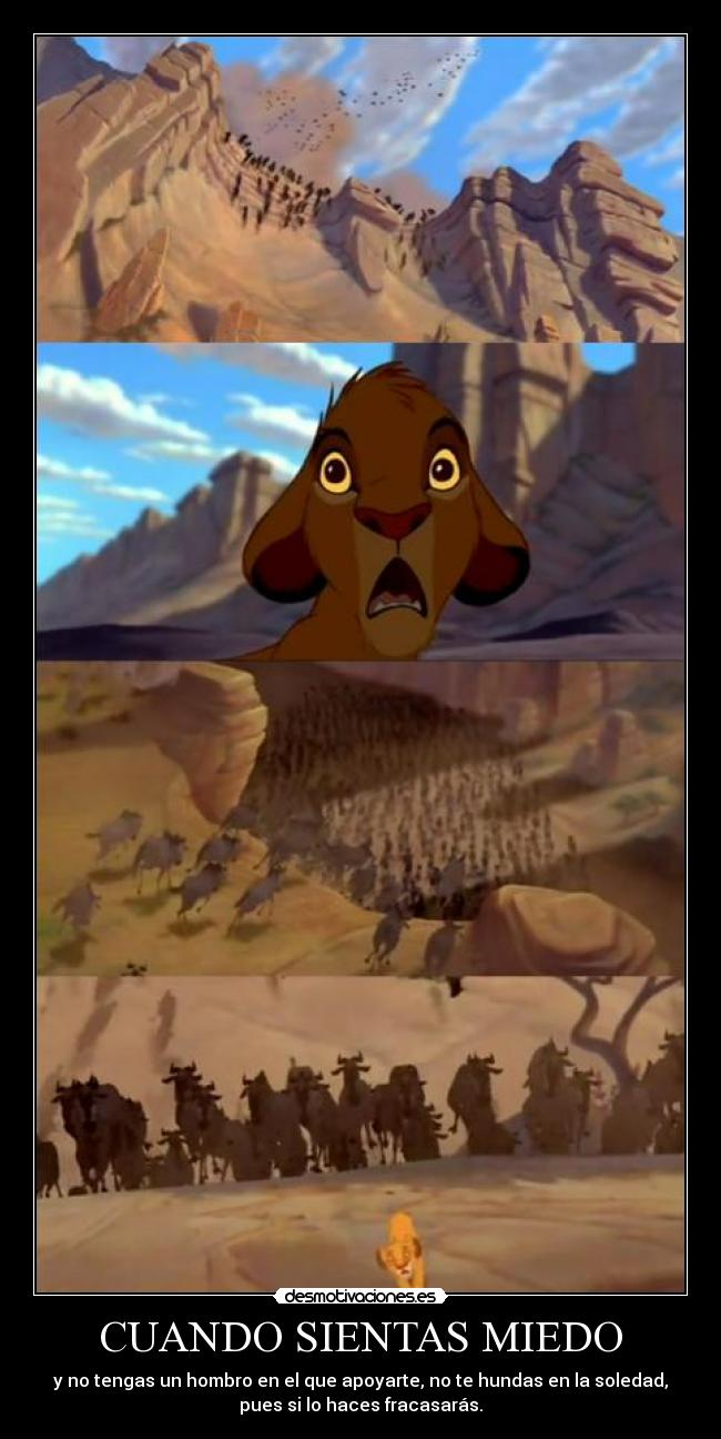 CUANDO SIENTAS MIEDO - 