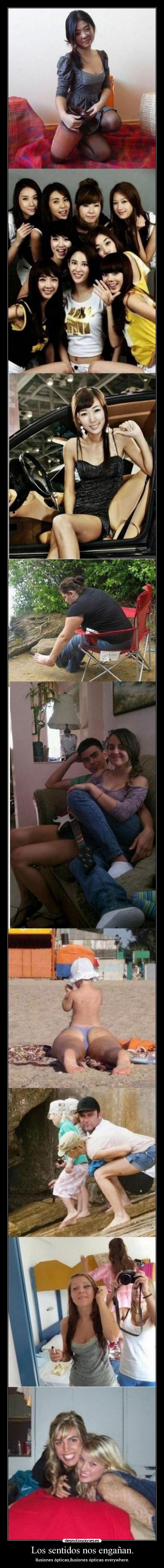 Los sentidos nos engañan. - Ilusiones ópticas,Ilusiones ópticas everywhere.