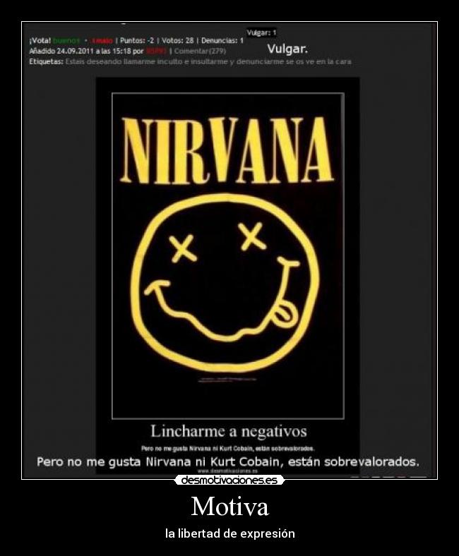 Motiva - la libertad de expresión