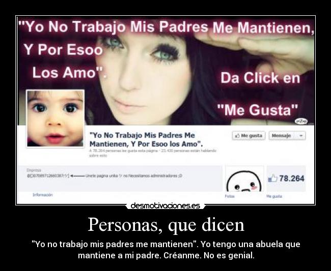 carteles mantener facebook fuuuu papa desmotivaciones