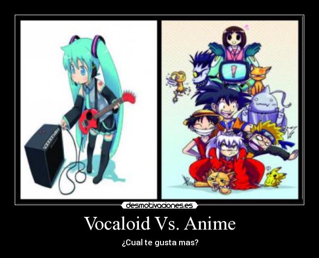 Vocaloid Vs. Anime - 