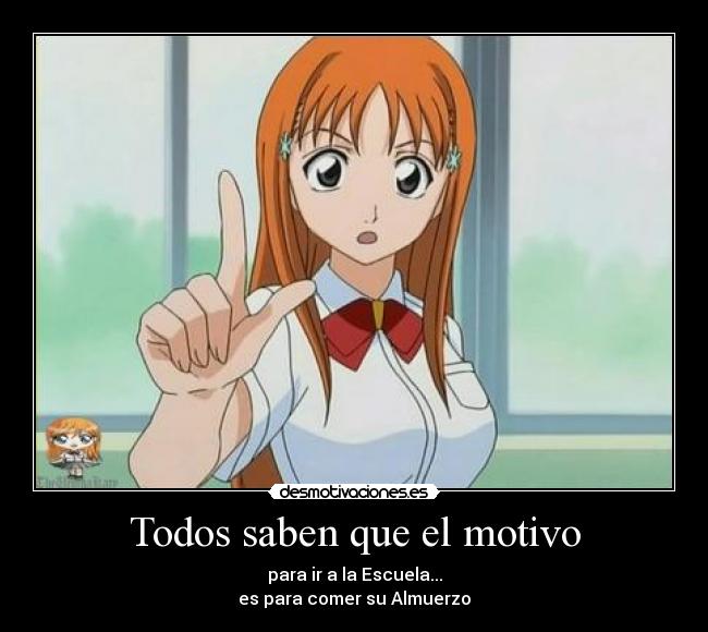 Todos saben que el motivo -