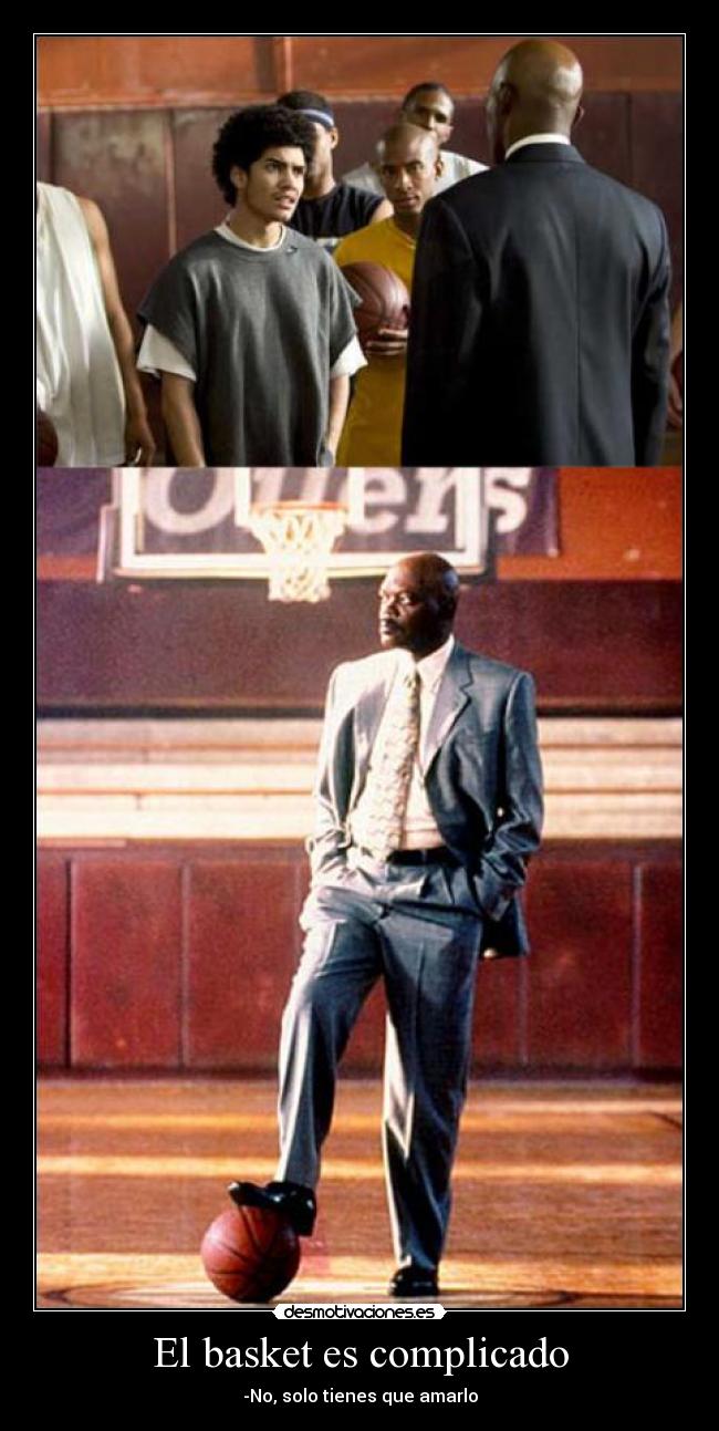 El basket es complicado -