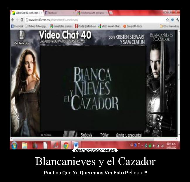 Blancanieves y el Cazador -