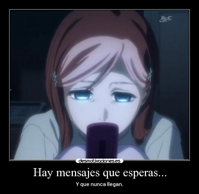 Hay mensajes que esperas... -