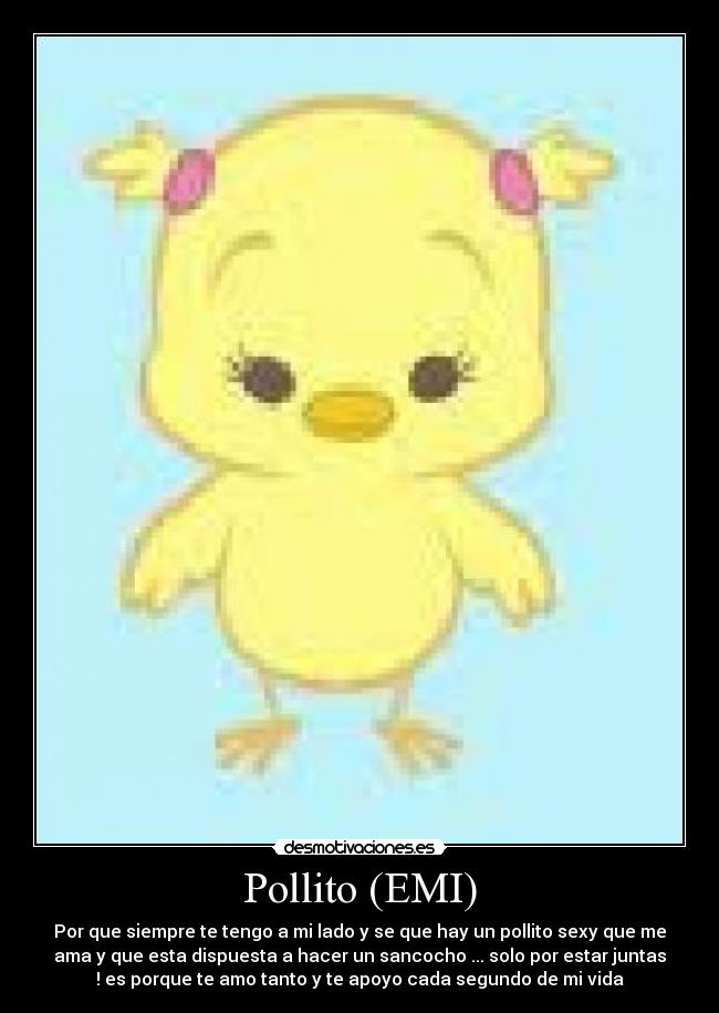 carteles emi pollito desmotivaciones